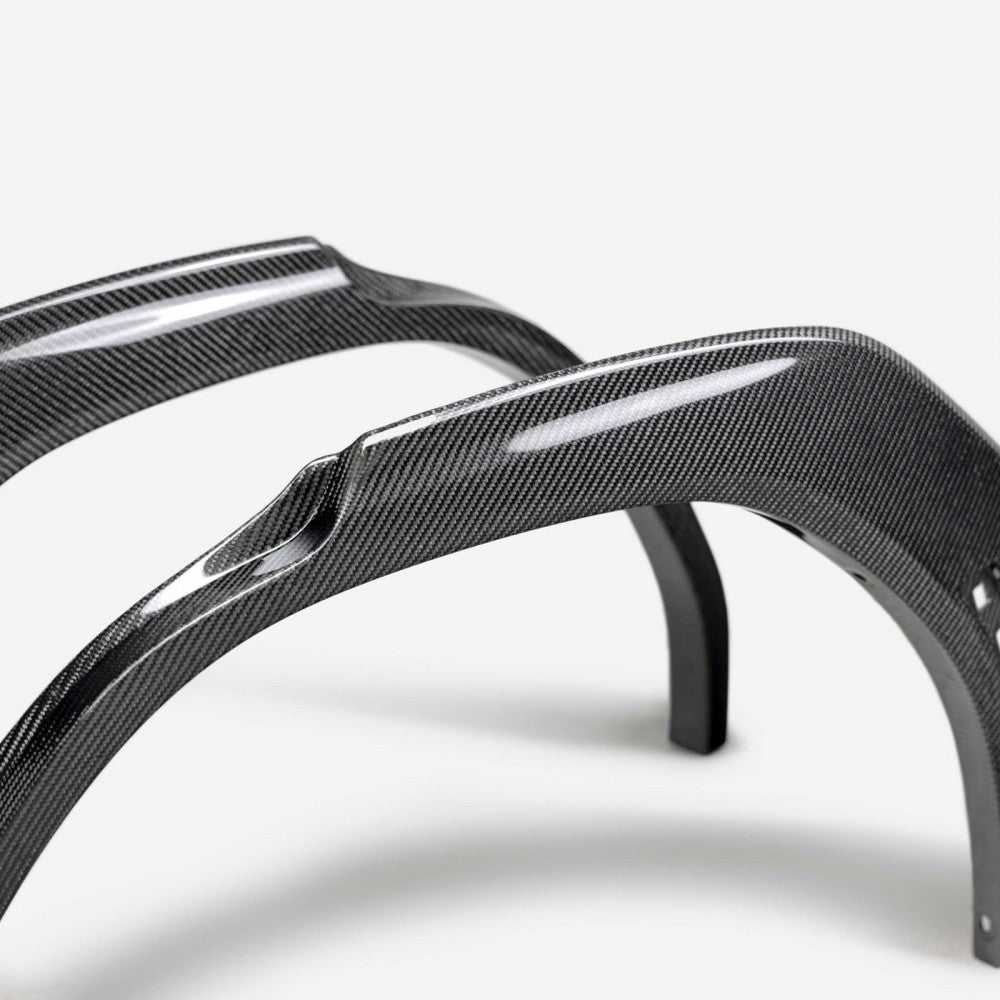 CARBON FIBER REAR FENDER GARNISH FOR 2022 SUBARU WRX