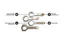 Sneed4Speed Forged Connecting Rods (Set Of 4) - MINI / R55 - R61 / N14 / N18 / Cooper S / JCW / Countryman / Paceman-2