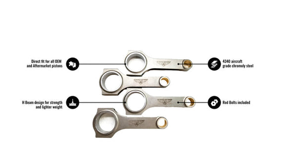 Sneed4Speed Forged Connecting Rods (Set Of 4) - MINI / R55 - R61 / N14 / N18 / Cooper S / JCW / Countryman / Paceman