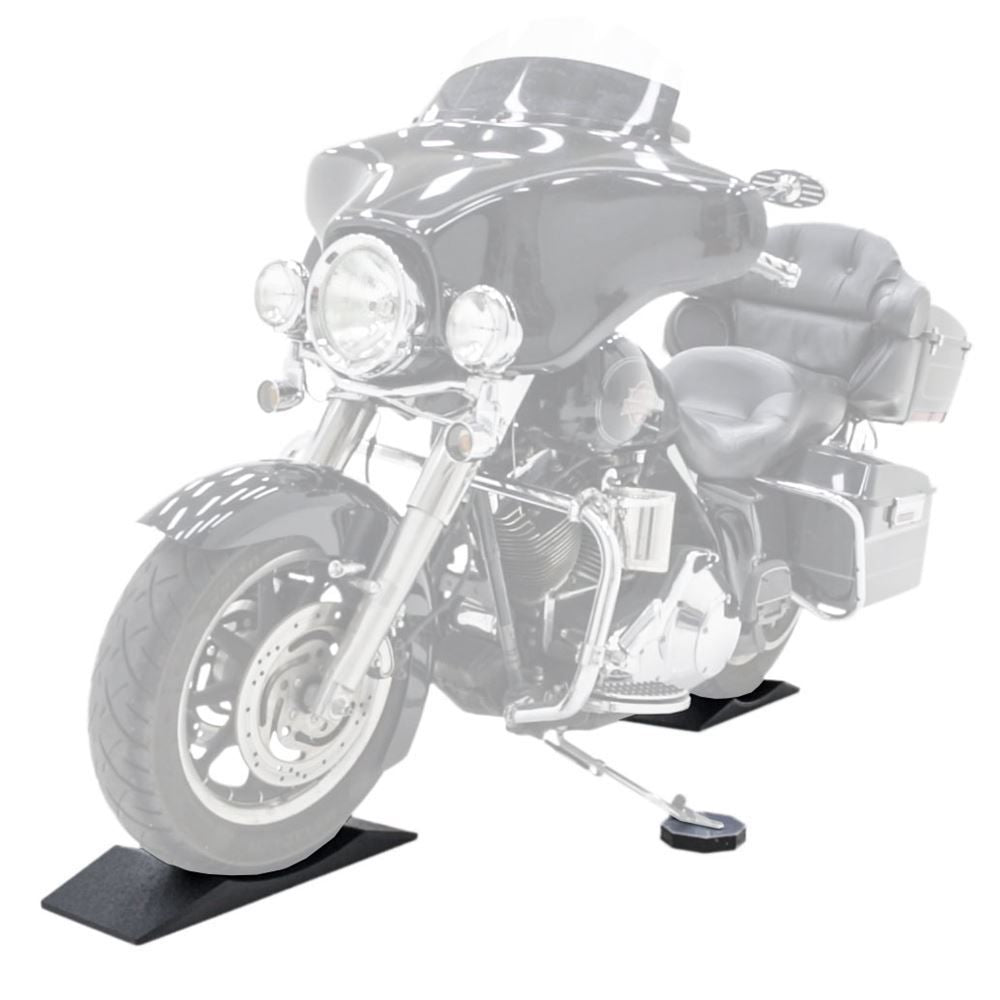 FlatStoppers - Motorcycle (Set of 2 plus hexagonal puck stand) - 0
