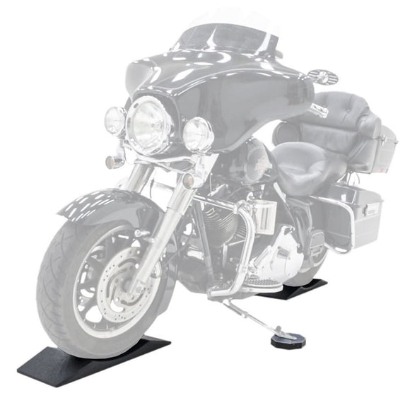 FlatStoppers - Motorcycle (Set of 2 plus hexagonal puck stand)
