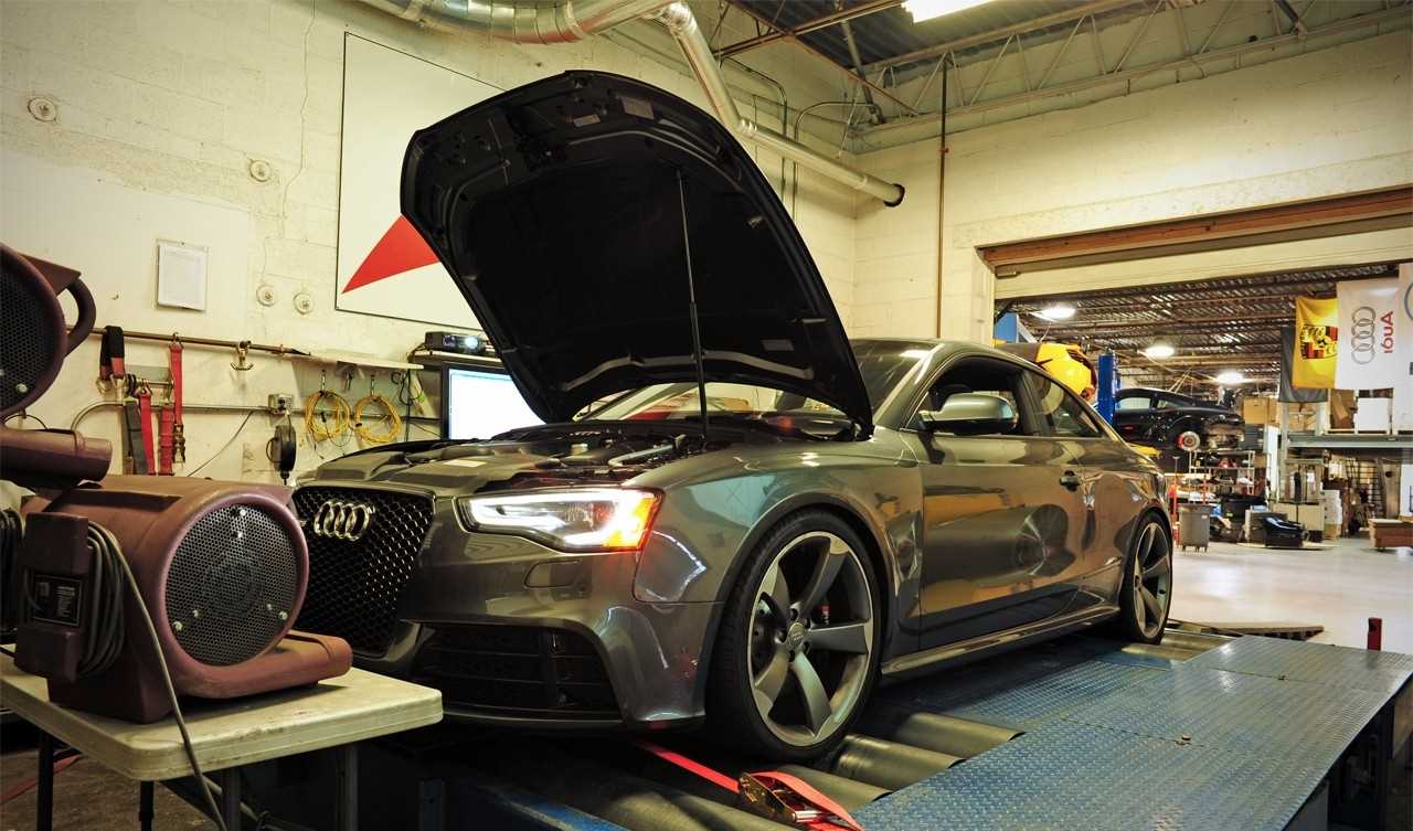 AWE Track Edition Exhaust System for Audi RS5 Cabriolet