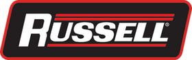 Russell Performance -6 AN Black Straight Full Flow Hose End - 0