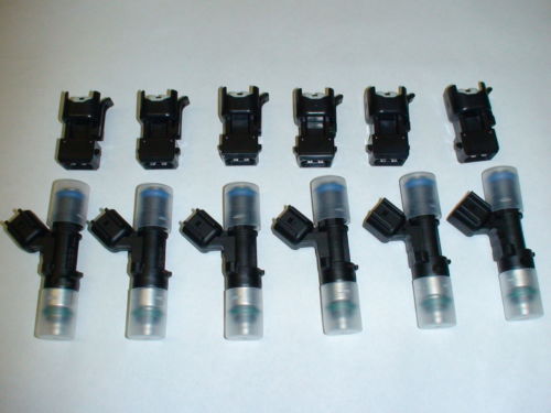 6 Bosch EV14 60lb 630cc Fuel Injectors