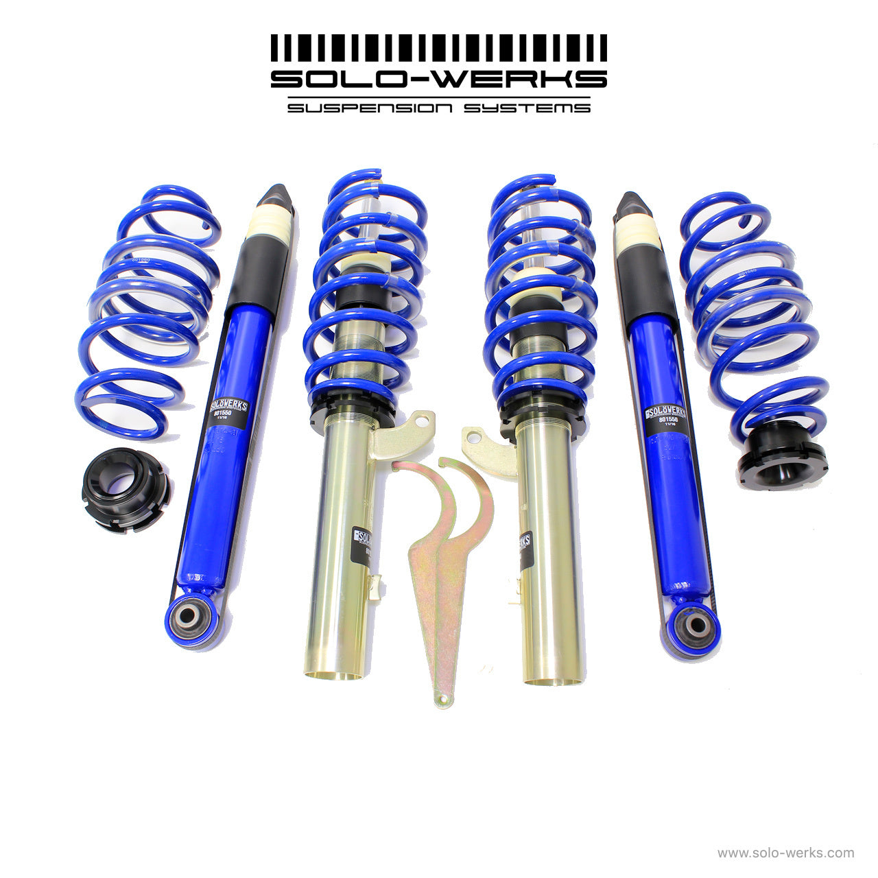 SoloWerks S1 Coilovers | Volkswagen Tiguan MQB - 0