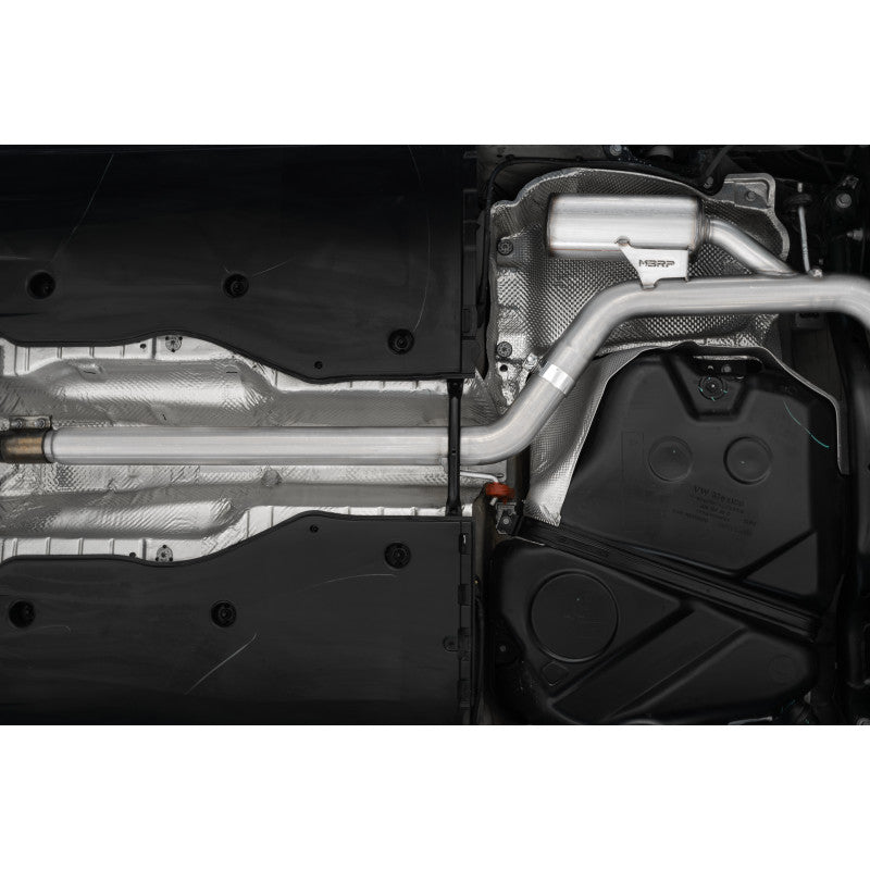 MBRP PRO Series Volkswagen 3" Cat-Back, Dual Rear Exit Exhaust System - 0