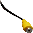 Tazer 15-17 Dodge Challenger/Charger/Durango/14-17 Jeep Grand Cherokee Single AV Input Cable-1