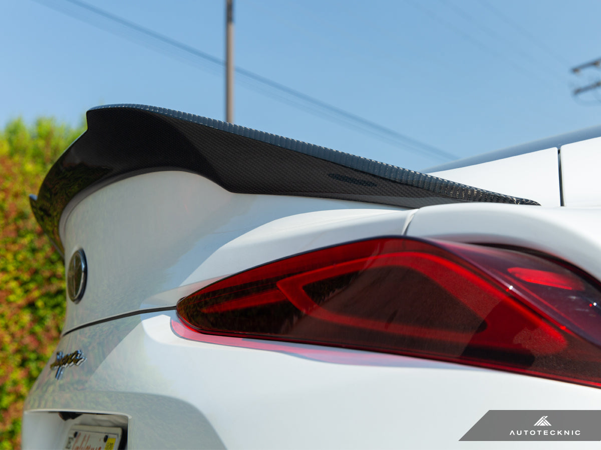 AUTOTECKNIC CARBON COMPETITION TRUNK SPOILER - A90 SUPRA 2020-UP - 0