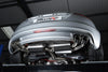 Milltek Resonated Cat-Back Race Exhaust With Cerakote Black Tips - Audi TTS Quattro Mk2