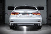 Milltek Resonated Cat Back Exhaust With Quad Round Polished Tips  - Audi S3 2.0 TFSI Quattro Sedan 8V