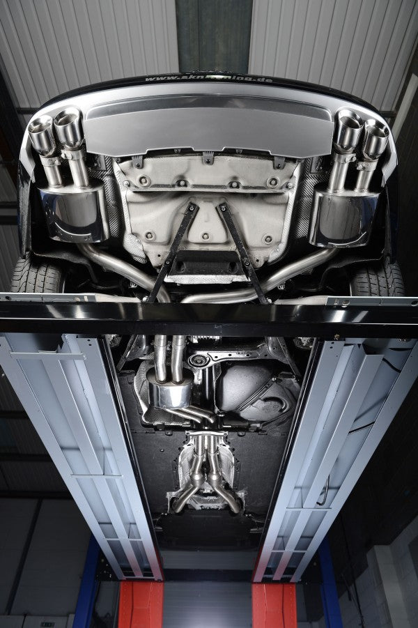 Milltek Turbo Back Exhaust With Black Velvet Tips - Audi S7 Sportback / S6 C7 4.0 TFSI quattro S tronic