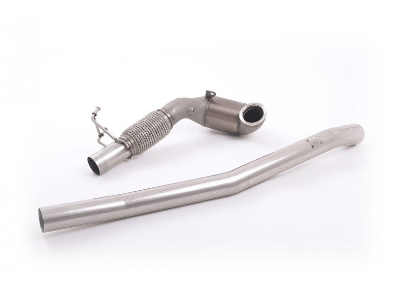 Milltek 3" Cast Downpipe with 200 cell High Flow Race Cat - Fit to Milltek Exhaust