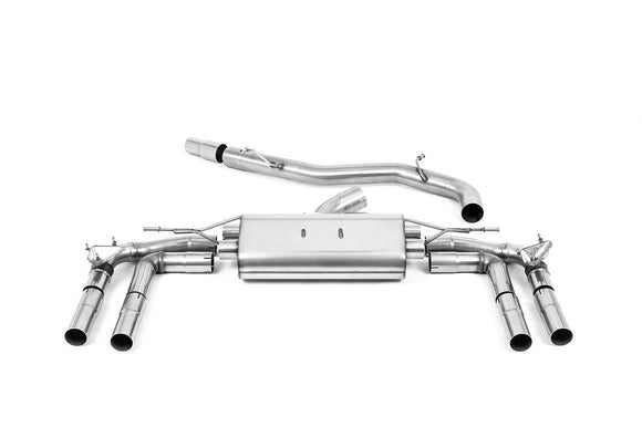 Milltek Race System 80mm Catback System - Audi / 2.0TFSI / 8Y / S3