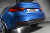 Milltek Non-Resonated Cat-Back Exhaust With OE Style Cerakote Black Tips - BMW 4 Series Coupe Automatic With Tow Bar