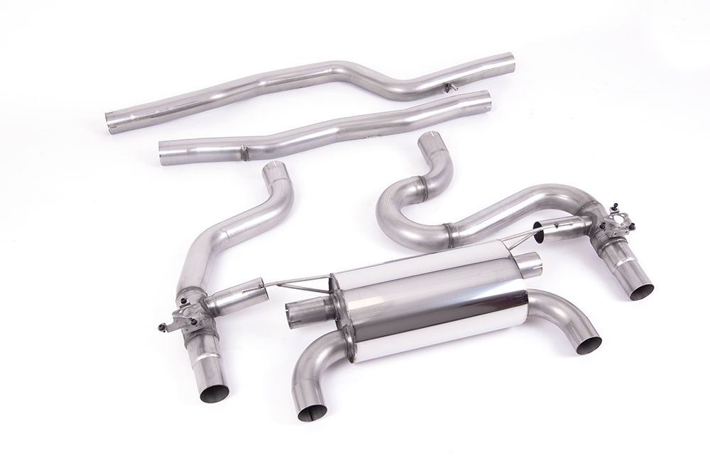F87 M2 COMPETITION EQUAL LENGTH CAT BACK EXHAUST SYSTEM - LOUDEST