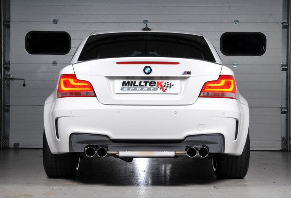 Milltek Non-Resonated Primary Cat-back Exhaust - BMW M1 Coupe E82-1
