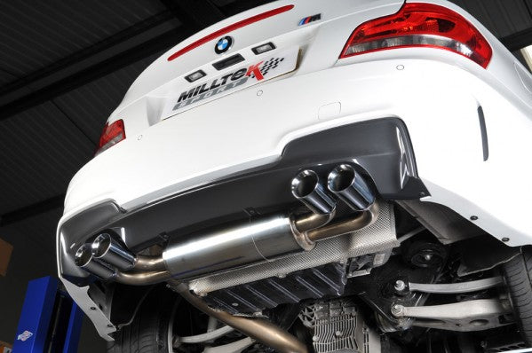 Milltek Non-Resonated Primary Cat-back Exhaust - BMW M1 Coupe E82-4