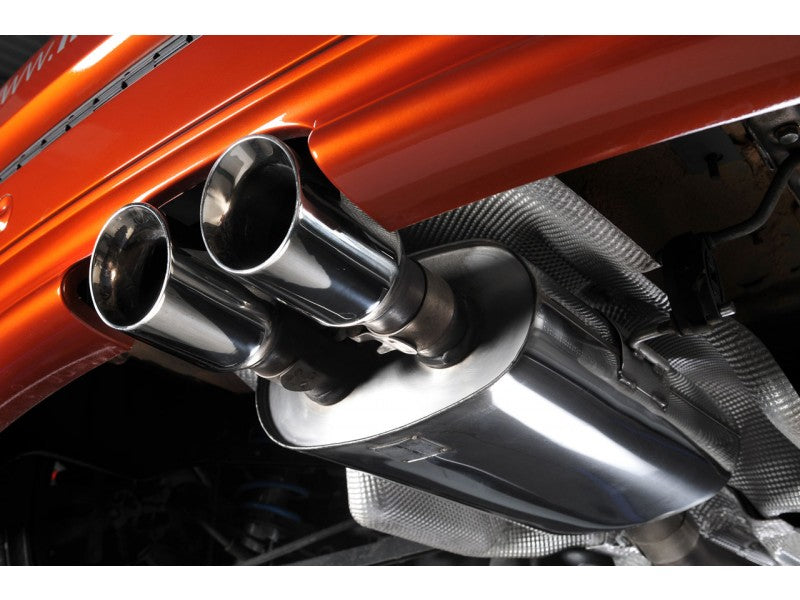 Milltek Non Resonated 2.5" Cat Back Exhaust - Twin 80mm GT Polished Tips - R56 & R58 Cooper S