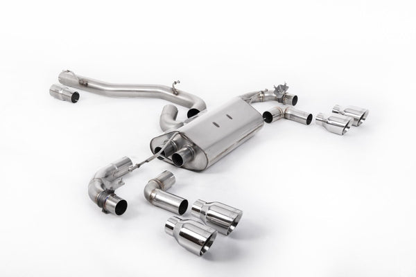 Milltek 3.15 Inch Valved Race System - VW / 2.0T / Mk7.5 / Golf R