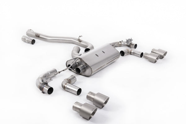 Milltek 3.15 Inch Valved Race System - VW / 2.0T / Mk7.5 / Golf R