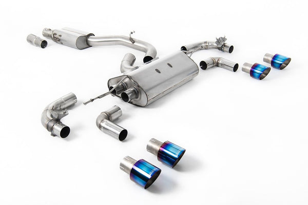 Milltek 3.15 Inch Valved Race System - VW / 2.0T / Mk7.5 / Golf R