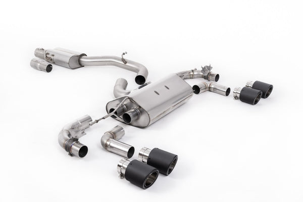 Milltek 3.15 Inch Valved Race System - VW / 2.0T / Mk7.5 / Golf R