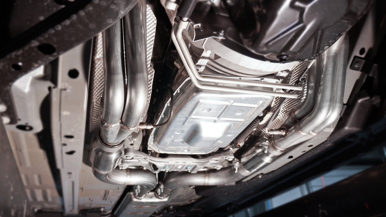 Stainless Works 2015-16 Mustang GT Headers 1-7/8in Primaries 3in High-Flow Cats Factory Connection - 0