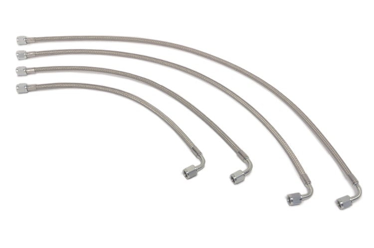 STM -4AN Stainless Braided Turbo Oil Feed Line