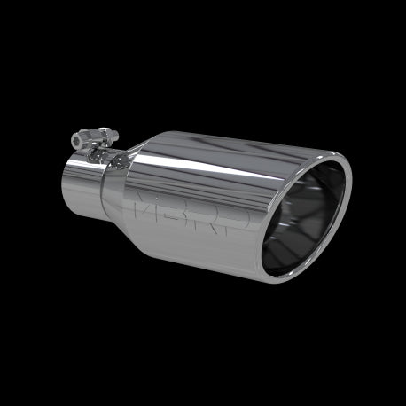 MBRP PRO Series Universal 2.5" Inlet Angled Rolled End Tail Pipe Tip