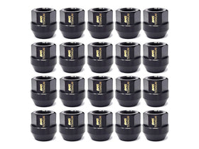 BMS Elite Titanium Lug Nuts - M14x1.5 - Cone Seat - Set of 20 - 0