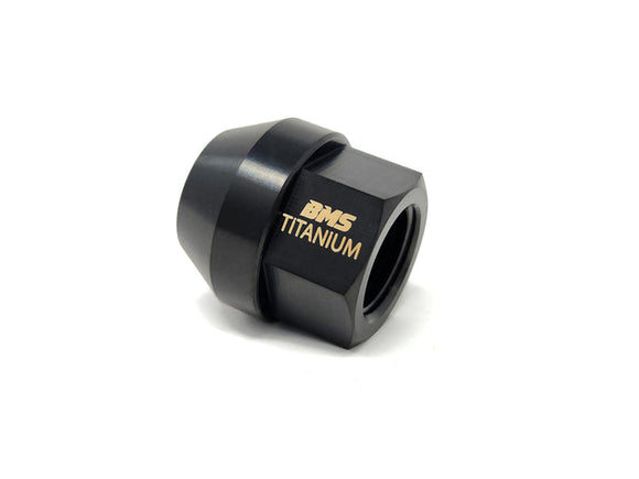 BMS Elite Titanium Lug Nuts - M14x1.5 - Cone Seat - Set of 20