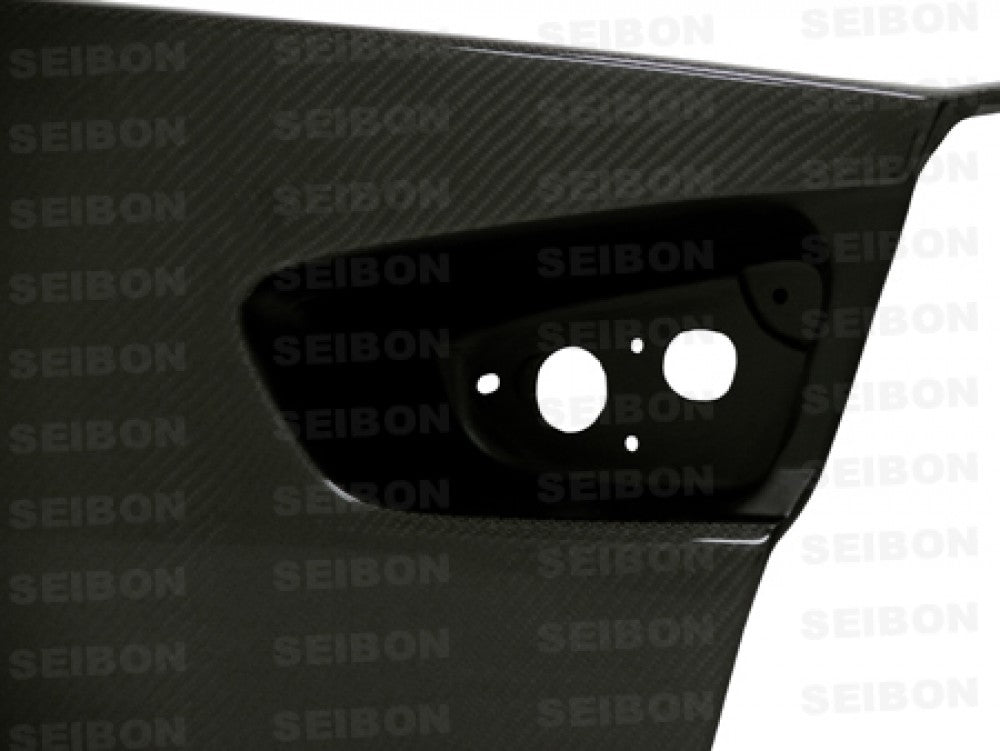 Seibon 08-09 Mitsubishi Evo X OEM-style Carbon Fiber Trunk Lid - 0