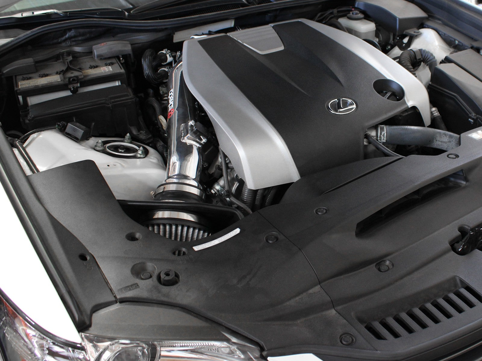 Takeda Stage-2 Cold Air Intake System w/ Pro DRY S Media Polished Lexus RC 350 15-20/RC 300 18-20/GS 350 13-20 V6-3.5L