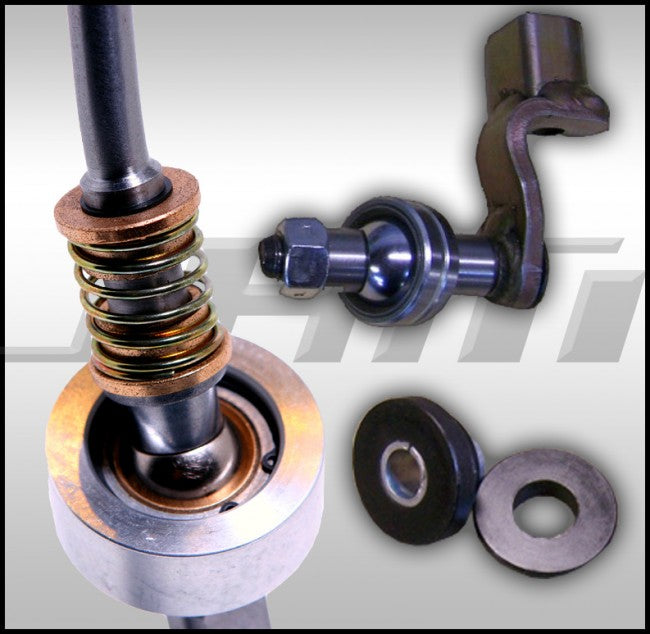 JHM Trio Package - Solid Shifter, Linkage and Bushing for 2000-2001.5, B5 S4, Early Style