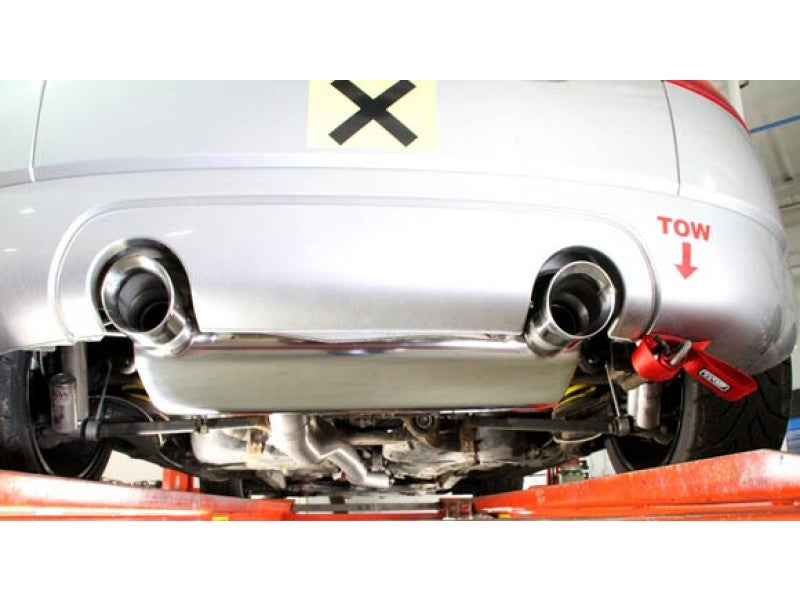RESONATED (QUIETER) CAT-BACK RACE EXHAUST SYSTEMS (FOR THE 225 MODEL ONLY)