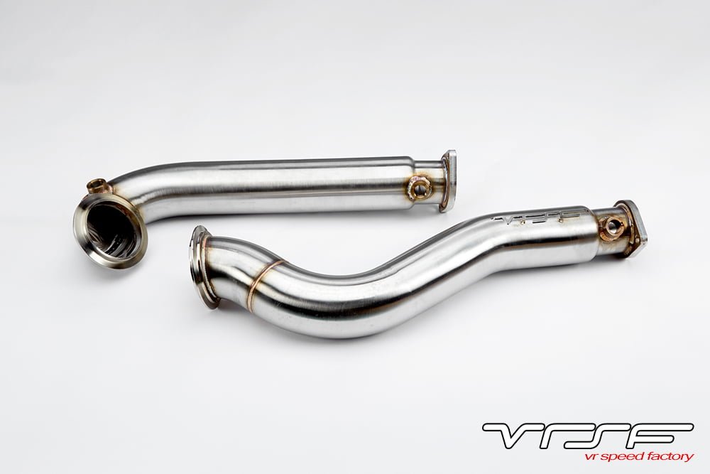 VRSF 3″ Stainless Steel Race Downpipes 2008 – 2010 BMW 535i & 535xi E60 N54