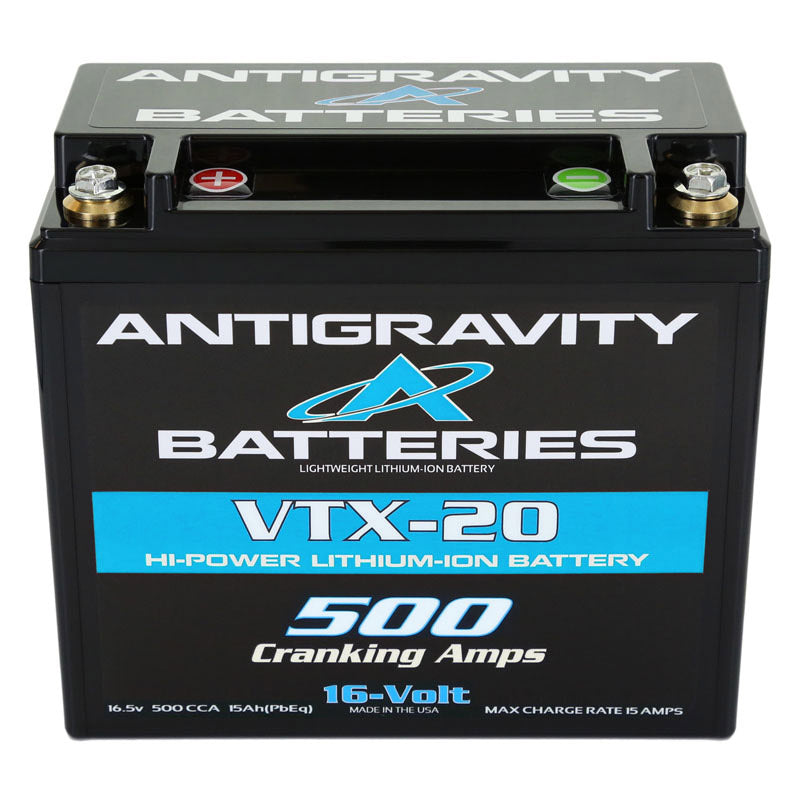 Antigravity Special Voltage YTX12 Case 16V Lithium Battery - Left Side Negative Terminal - 0