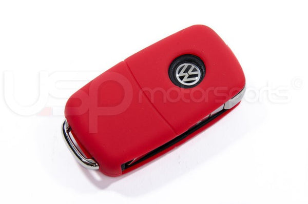 Silicone Key Fob Jelly (VW Models)- Red